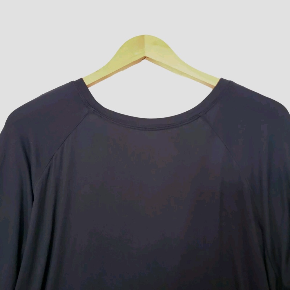 Free Fly Top Women's Long Sleeve Ruched Drawstring Athleisure Workout Gym Sz 1X - Picture 7 of 8